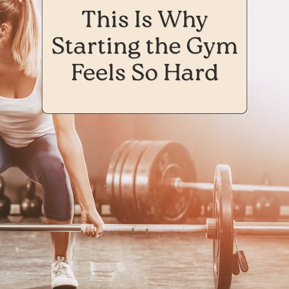 Woman doing front squat with barbell. Topic of the image starting the gym